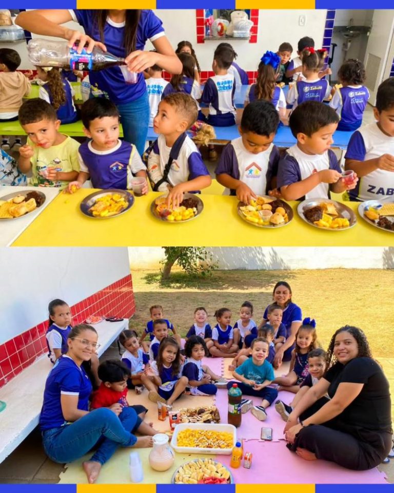 Prefeitura de Zabelê celebra Semana da Criança com muita diversão na Escola Infantil