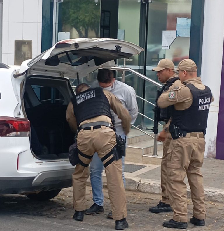 Ação criminosa é frustrada pela PM em Taperoá após tentativa de assalto a agência do Sicoob