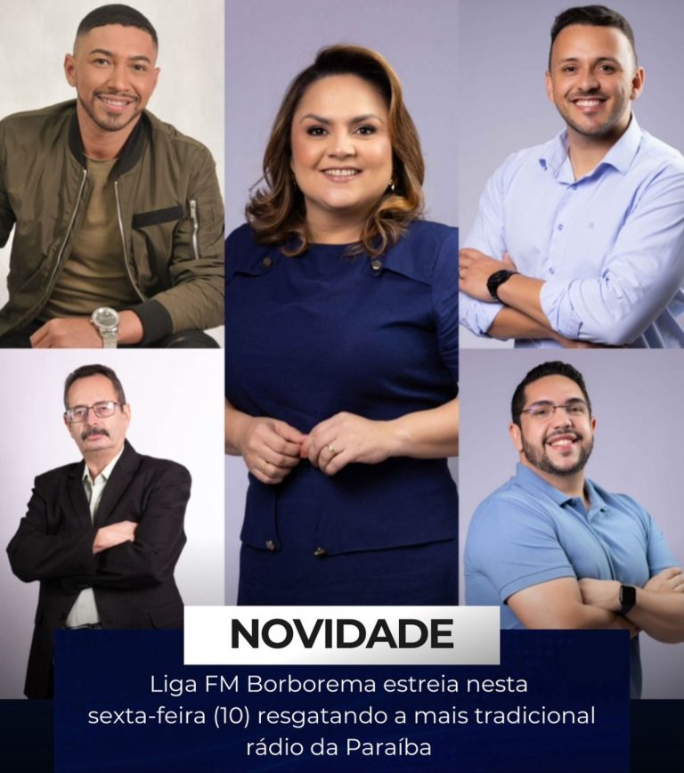 Liga FM Borborema estreia nesta sexta-feira(10) resgatando a mais tradicional rádio da Paraíba