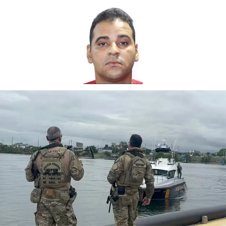 PF prende homem ligado ao Comando Vermelho e foragido por crimes na Paraíba em embarcação na Baía de Guanabara