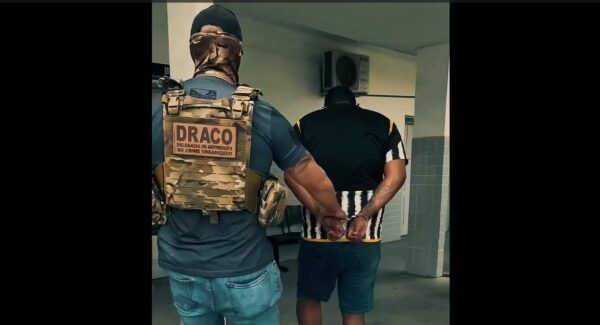 Foragido da Justiça de Pernambuco é preso em cidade da Paraíba