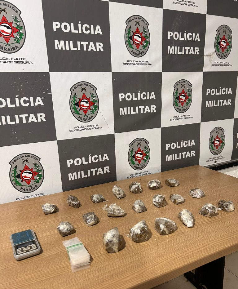 Suspeitos atiram contra policiais durante apreensão de drogas em ponto de tráfico na zona sul de JP
