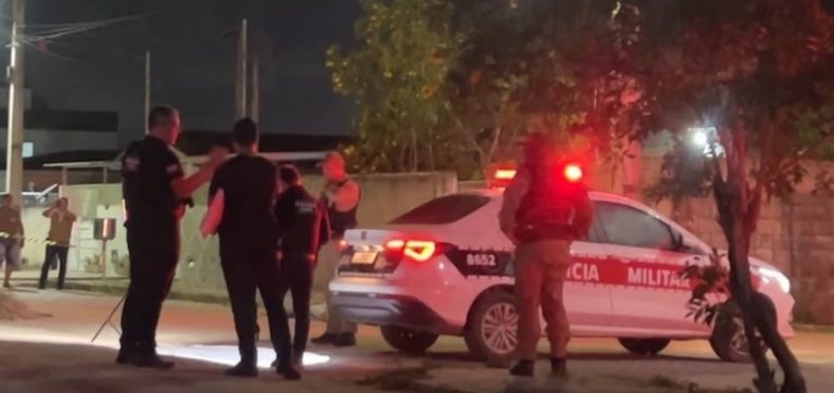 Homem suspeito de tentar estuprar esposa de PM é baleado após reagir à prisão na cidade de Esperança