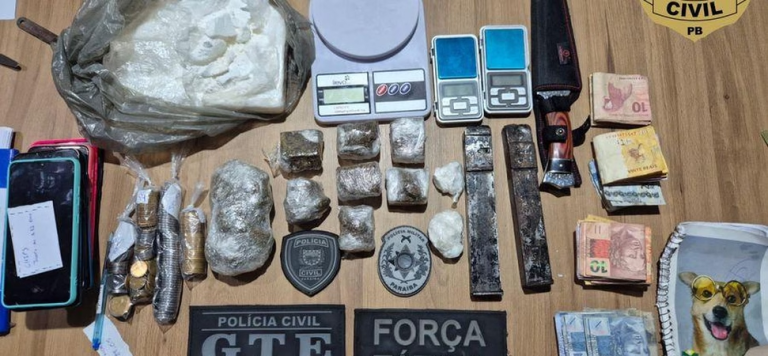 Operação prende oito suspeitos de tráfico de drogas no interior da Paraíba