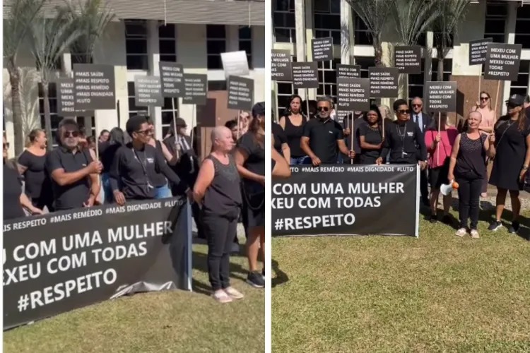 Moradores reagem após prefeito chamar mulher com câncer de “calvinha”