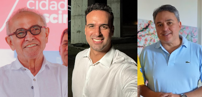 PB Agora/ANOVA: pesquisas mostram liderança de Cícero e crescimento de Lucas na disputa pelo governo; VEJA EVOLUÇÕES