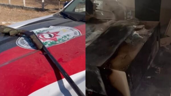 Homem é preso após ameaçar incendiar a casa da própria família, no Sertão da Paraíba; espingarda é apreendida