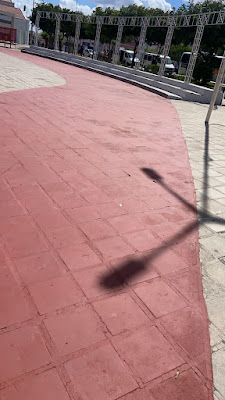 Secretaria de infraestrutura realiza reparos completos na Praça João Pessoa para receber visitantes no período natalino com mais conforto e beleza
