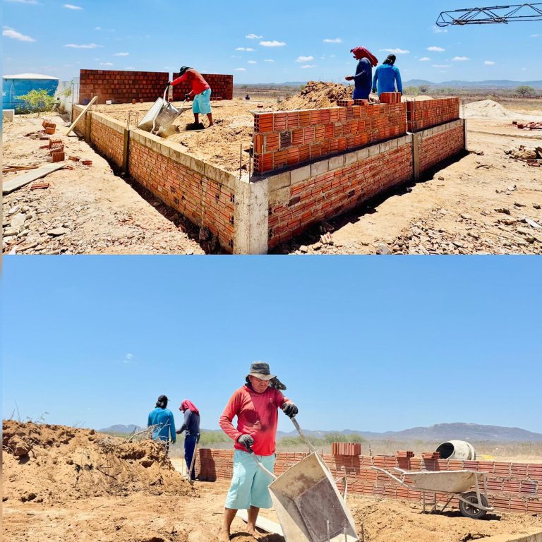 Prefeitura São José dos Cordeiros realiza obra de reforma e ampliação na Escola Manoel da Silva Almeida