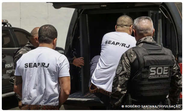 Chefes do Comando Vermelho são transferidos para presídios federais