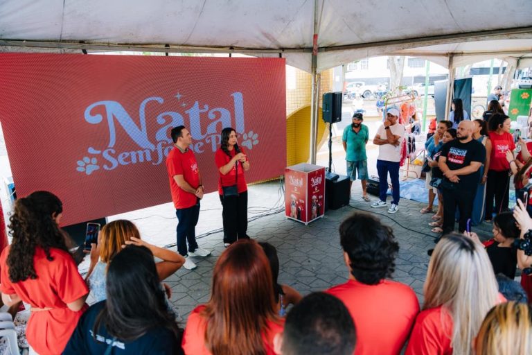 Doutor Jhony reforça compromisso com a causa animal no Dia D do ‘Natal Sem Fome Pet’ em Campina Grande