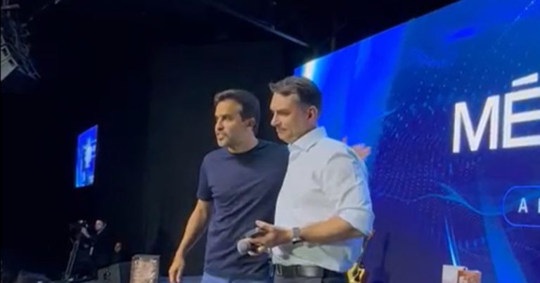 Pablo Marçal diz que vai para guerra junto com Flávio: ‘É o Bolsonaro que a gente sempre quis’