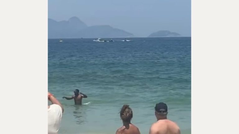 Avião cai no mar e corpo é encontrado, no Rio de Janeiro