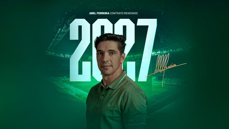 Palmeiras renova contrato com Abel Ferreira até o fim de 2027