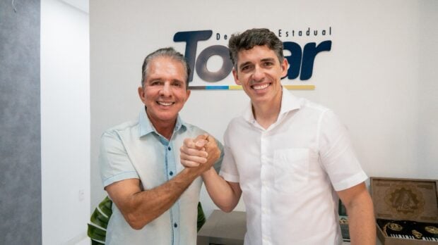 VÍDEO – Tovar anuncia voto em Nabor Wanderley para o Senado em 2026