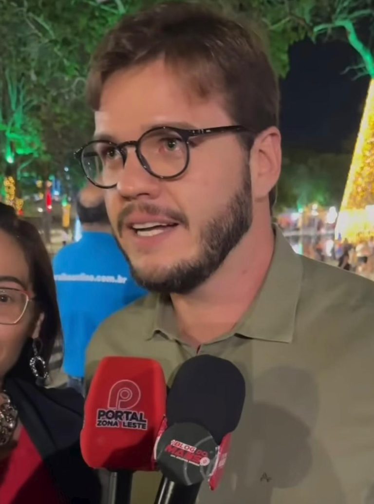 Na abertura do Natal Iluminado, prefeito de CG destaca importância do evento para economia da cidade