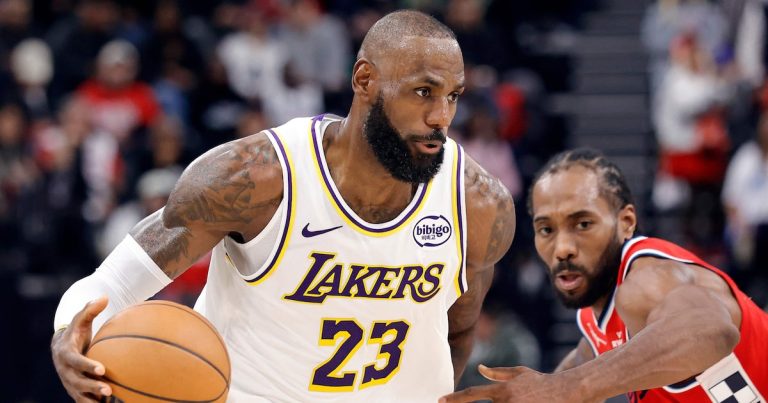LeBron atinge maior pontuação, Doncic se lesiona e Lakers são superados pelos Clippers