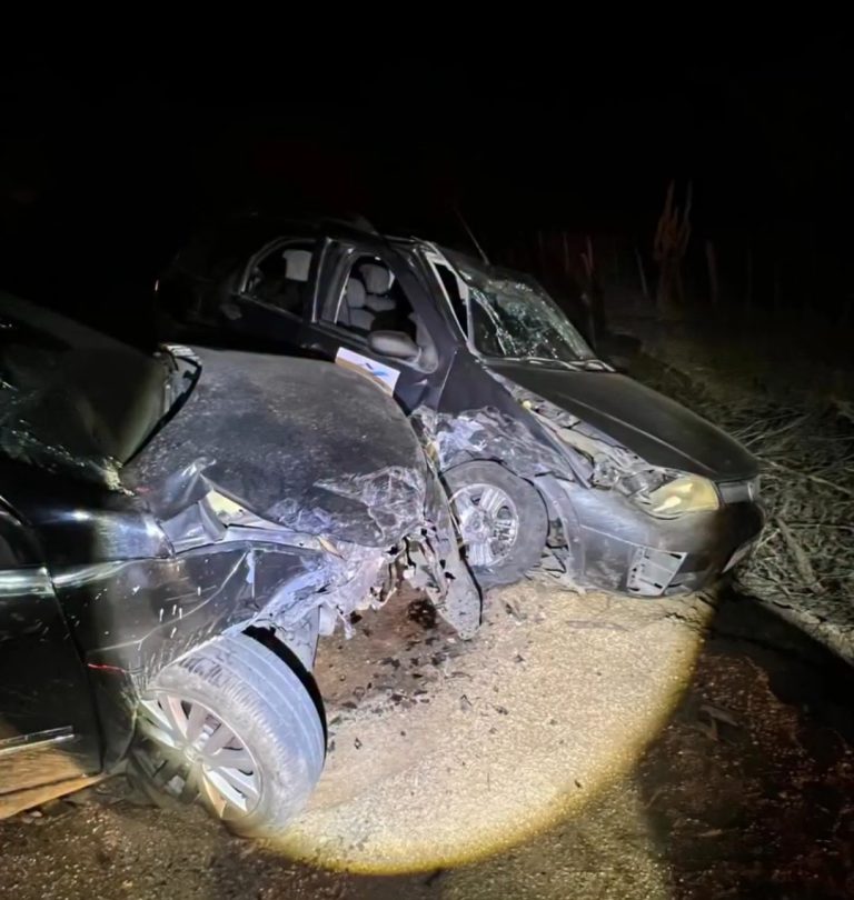 Cariri: acidente deixa cinco pessoas feridas