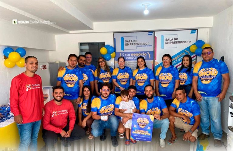 Riacho de Santo Antônio lança oficialmente a 5ª edição do Show de Prêmios “Cresce Riacho” com incentivo ao comércio local