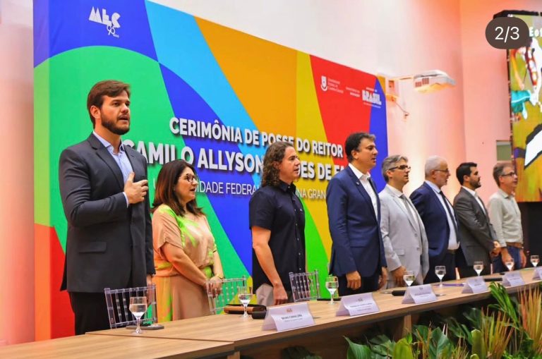 Em posse do novo reitor da UFCG, Bruno destaca parceria com a instituição