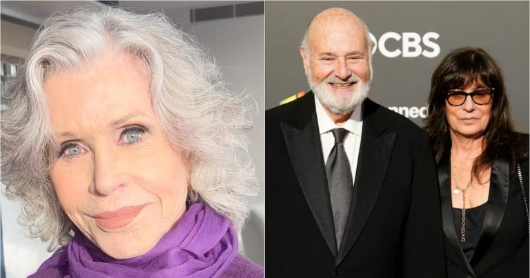 Jane Fonda diz ter encontrado Rob Reiner e a esposa dias antes da morte: ‘Aparentavam estar felizes’
