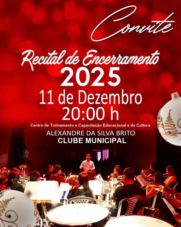 PRIMA: Banda Sinfônica Zabé da Loca realiza concerto no Clube Municipal nesta quinta-feira (11)em Monteiro