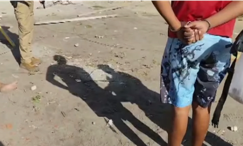 Vigilantes de obra são presos em flagrante por tráfico de drogas, em JP