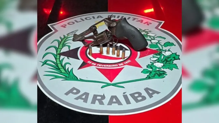 Homem é preso por porte ilegal de arma em bar no interior da PB