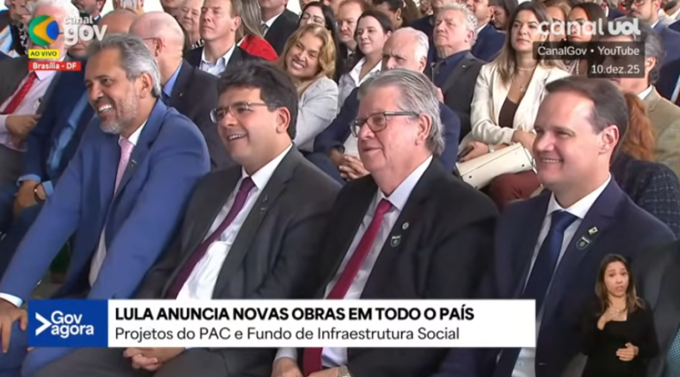 OUÇA – Lula reforça confiança na pré-candidatura de João Azevêdo em 2026: “Certamente, você vai vir pro Senado”