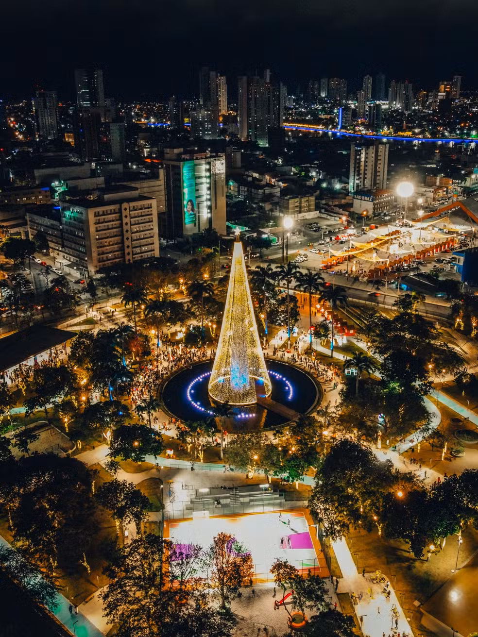 Natal Iluminado 2025 de Campina Grande começa nesta sexta-feira