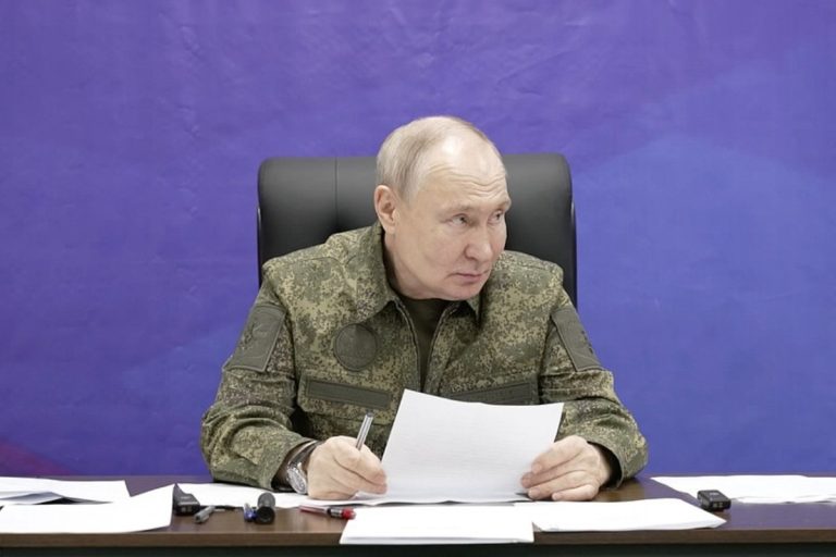 Putin mantém exigência territorial e ameaça tomar áreas pela força