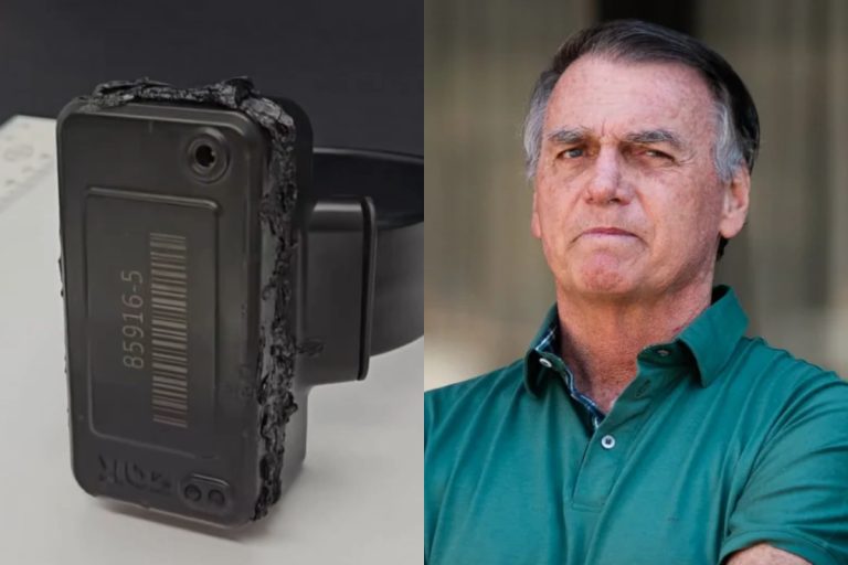 Laudo confirma que Bolsonaro tentou violar tornozeleira eletrônica