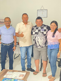 Secretário de esportes recebe dirigentes da equipe rural do Barradão