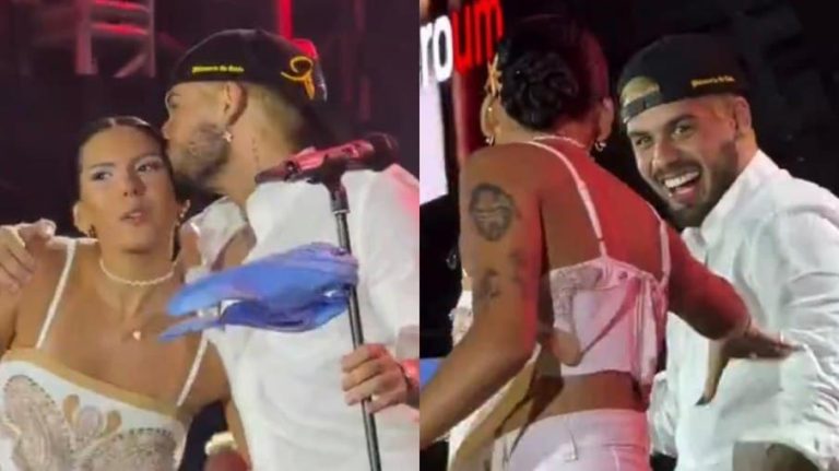 Agitos no navio de Ana Castela levantam rumores de volta com Zé Felipe