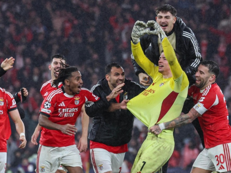 Benfica elimina Real; Trubin marca e fecha 4 a 2
