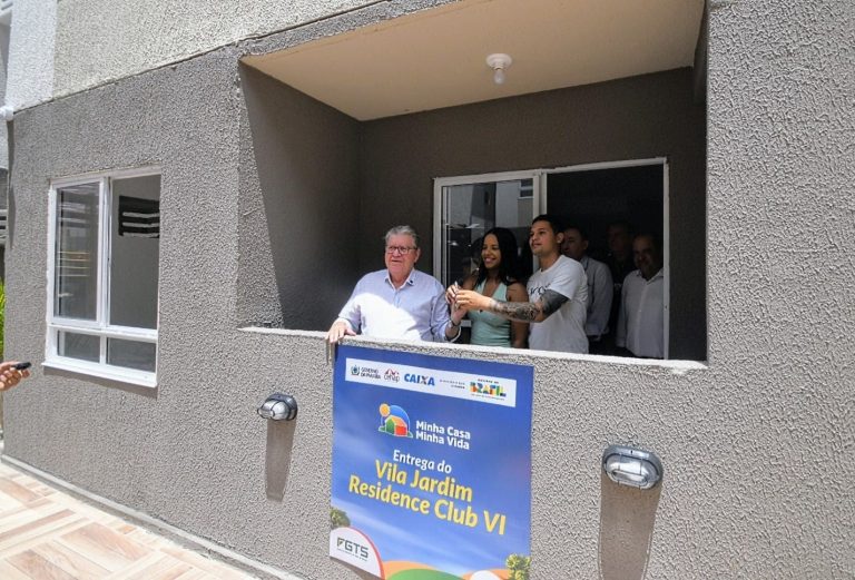 Minha Casa, Minha Vida: João Azevêdo entrega mais de 190 apartamentos em Gramame