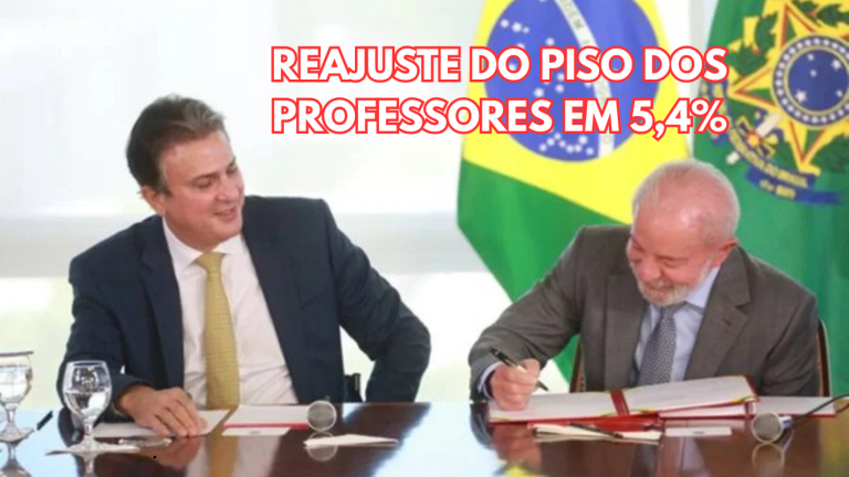 Piso do magistério terá reajuste de 5,4% e vai a R$ 5,1 mil em 2026, anuncia presidente Lula