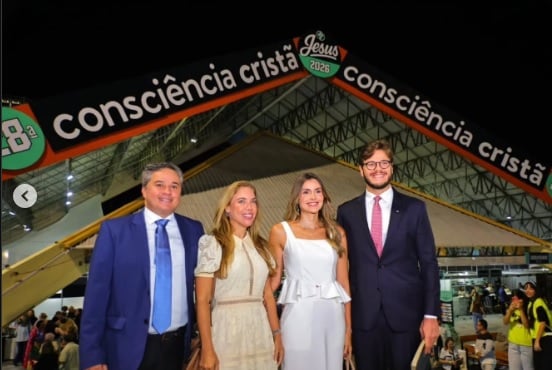 Ao lado de Efraim e Lucas, Bruno abre as celebrações do ‘Carnaval da Paz’: “Apoiar os encontros é investir nas pessoas e em CG”