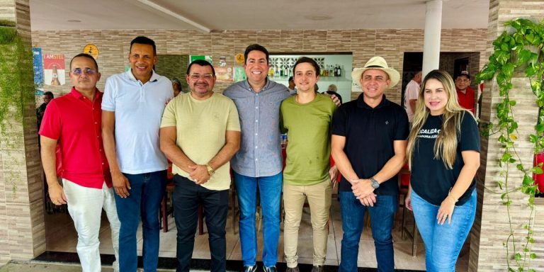 Zé Paulo, Epitácio Viturino e Zezuca anunciam apoio a Felipe Leitão em Santa Rita