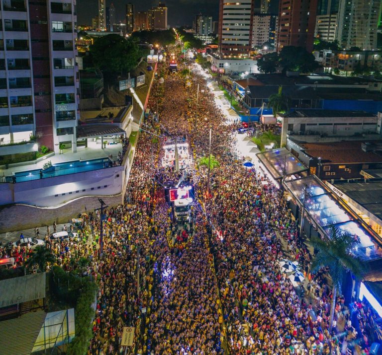 Carnaval em JP: eventos na Via Folia, devem ser encerrados até às 2h da madrugada