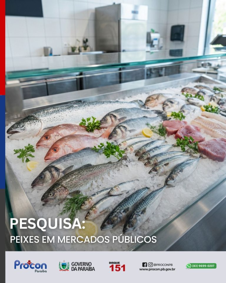 Quaresma: Procon-PB constata variação de até 120% no preço do peixe